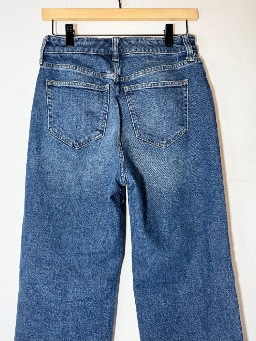 J.Crew Curvy Slim Wide Leg Jeans Women's 26 High Rise Cropped Denim